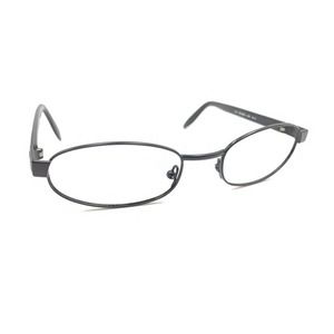 Gucci GG 1640/S E1W Black Metal Oval Sunglasses Frames 52-19 135 Italy Men Women